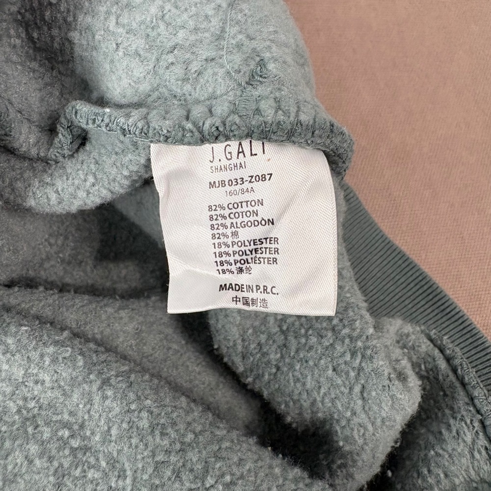 J. Galt Sweatshirt Mens OS Green Yosemite Sierra Nevada Bear Graphic Pullover - Picture 7 of 10